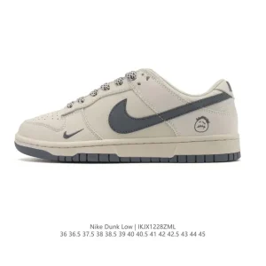 Nike SB Dunk Low Pro Vintage Leather Skate Shoes for Men and Women