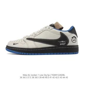 Air Jordan 1 Low OG SP Military Blue Reverse Swoosh 2025 Retro Sneakers
