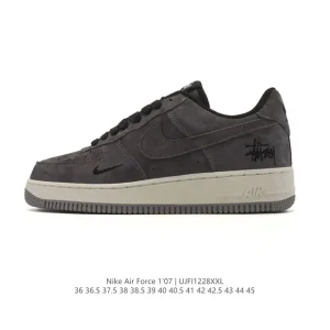 Nike Air Force 1 '07 Low White Leather Sneakers