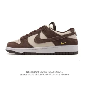 Nike SB Dunk Low Pro Vintage Skateboarding Shoes for Men and Women