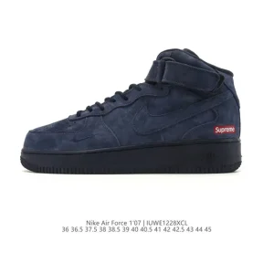 Nike Air Force 1 Low 2025 Magic Strap Thick Sole Sneakers