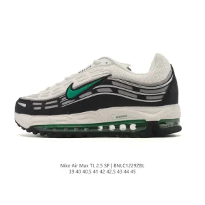 Nike Air Max TL 2.5 CDG Collaboration Retro Black Silver Sneakers