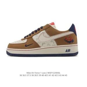Nike Air Force 1 07 Low White Leather Sneakers