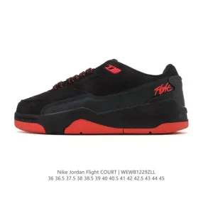 Jordan Flight Court Low Top Retro Basketball Skate Shoes for Men and Women