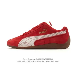 PUMA Speedcat OG Racing Shoes Retro Low-Top Leather Sneakers