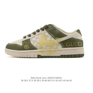 Nike SB Dunk Low Pro Vintage Leather Skateboarding Shoes