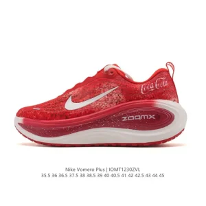 Nike Vomero Plus Running Shoes with Reverse Swoosh and ZoomX Cushioning