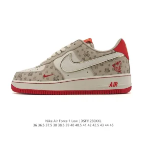 Nike Air Force 1 Low 07 Leather Sneakers White Casual Shoes