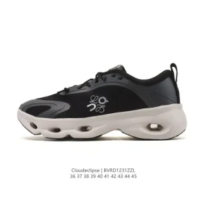 On Running Cloudeclipse Thick Sole Running Shoes for Long Distance