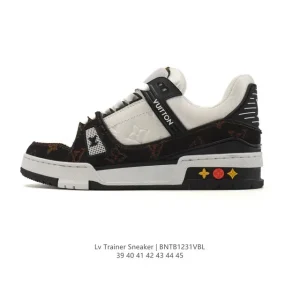 Louis Vuitton Trainer Sneaker Low Fashion Luxury Men's Shoes