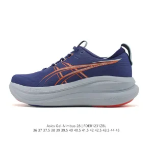 Asics Gel-Nimbus 28 Lightweight Cushioning Low-Top Running Shoes