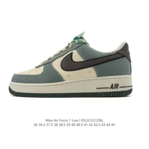 Nike Air Force 1 Low 07 White Leather Sneakers for Men and Women