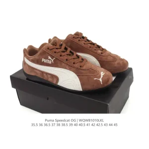 PUMA Speedcat OG Low Top Retro Racing Sneakers