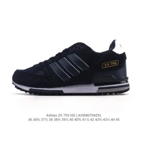 Adidas ZX 750 Outdoor Durable Unisex Running Shoes for Men and Women
