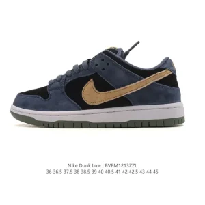 Nike SB Dunk Low Pro Skateboarding Shoes Vintage Leather