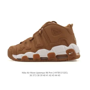 Nike Air More Uptempo '96 Men's Basketball Shoes with Visible Air Cushioning