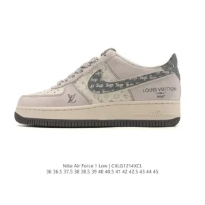 Nike Air Force 1 Low 07 White Leather Sneakers for Men and Women