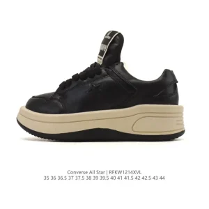 Rick Owens x Converse Drkshdw Turbowpn Black Low Top Sneakers