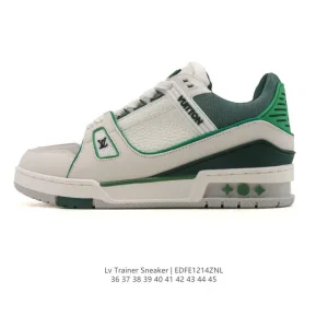Louis Vuitton Trainer Sneaker Low Fashion Luxury Shoes