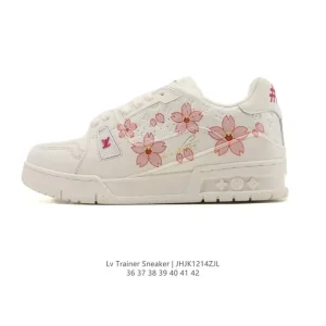 Louis Vuitton Trainer Sneaker Low Thick Sole Fashion Sneakers