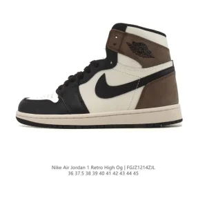 Jordan Air Retro High OG Leather Basketball Shoes
