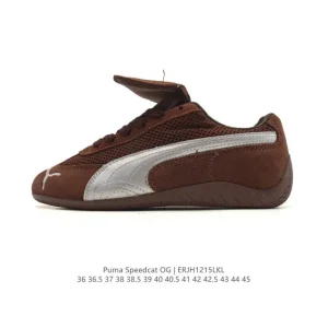 PUMA Speedcat OG Racing Shoes Retro Low-Top Leather Sneakers