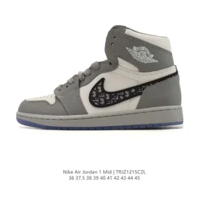 Nike Air Jordan 1 Mid Men's Women's Basketball Shoes