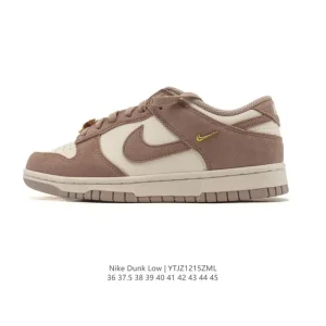 Nike SB Dunk Low Pro Men's Women's Skateboarding Shoes Vintage Leather