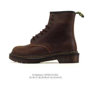 Dr Martens Classic 1460 Smooth Leather Platform Boots