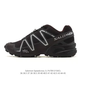 Salomon Speedcross 3 GTX Waterproof Trail Running Shoes for Outdoor Hiking and Camping