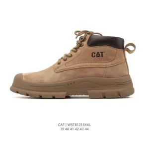 Cat Men's Classic Martin Boots Waterproof Outdoor Hiking Shoes
