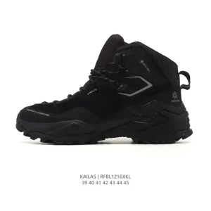 Kailas Men's Mid-High Hiking Boots Waterproof Breathable Cushioning Grip