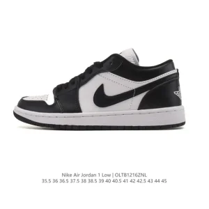 Jordan AJ1 Low Retro Basketball Shoes with Air Cushion