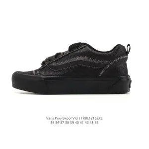 Vans Knu Skool VR3 LX Chunky Leather Vintage Skate Shoes