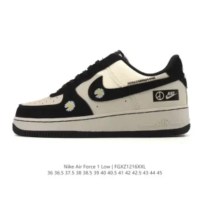 Nike Air Force 1 Low 07 White Leather Sneakers for Men and Women