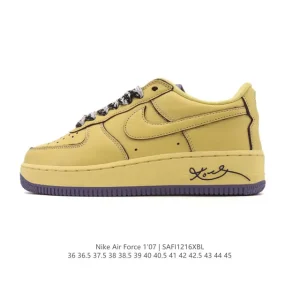 Nike Air Force 1 '07 Low White Leather Sneakers for Men and Women