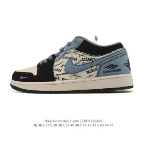 Jordan Air Low 1 Retro Basketball Shoes for Men and Women