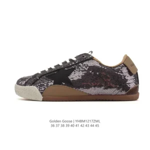 Golden Goose Super-Star Dirty Vintage Leather Sneakers