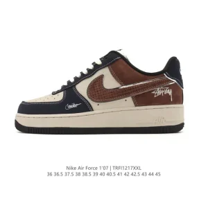 Nike Air Force 1 Low 07 White Leather Sneakers for Men and Women