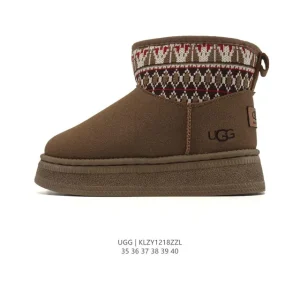 UGG Classic Tall Sheepskin Winter Snow Boots with Treadlite Sole