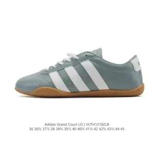 Adidas Neo Grand Court Lazy Egg Collaboration White Low Top Sneakers for Women