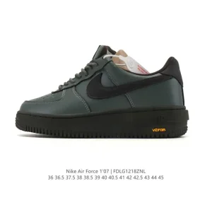 Nike Air Force 1 07 Low White Leather Sneakers for Men and Women