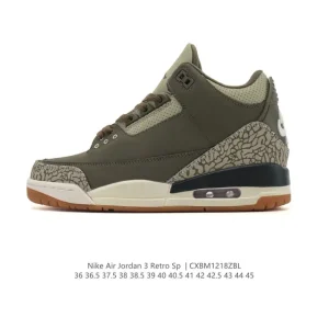 Jordan Air 3 Retro SE Basketball Shoes for Men and Women