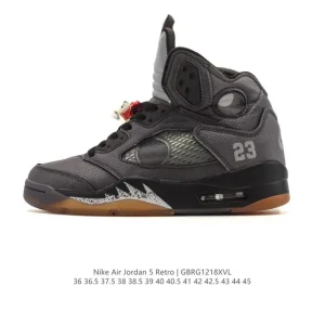 Jordan Air 5 Retro High Top Unisex Basketball Shoes