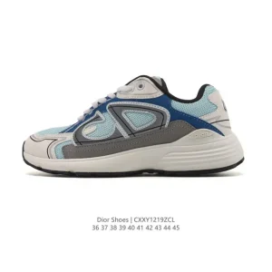 Dior B30 Retro Runner Sneakers with Futuristic Design