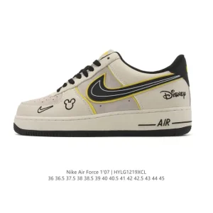 Nike Air Force 1 07 Low White Leather Sneakers for Men and Women