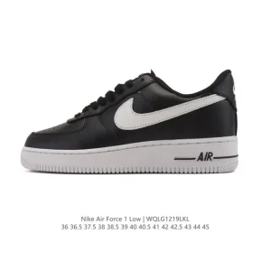 Nike Air Force 1 '07 Low White Leather Casual Sneakers