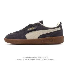 PUMA Palermo OG Army Trainer Retro Low-Top Sneakers