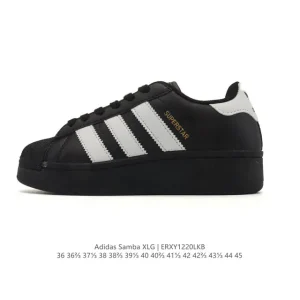 Adidas Originals Superstar Xlg Chunky Platform Low-Top Sneakers