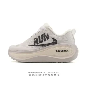 Nike Vomero Plus Running Shoes with Reverse Swoosh and ZoomX Cushioning